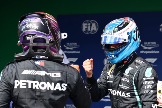 F1 - Bottas : "Un privilège et un grand défi de travailler avec Lewis"