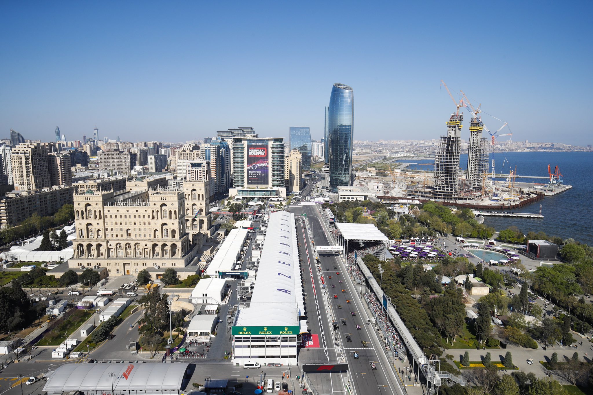 F1 - Les horaires du Grand Prix d'Azerbaïdjan 2021 (Bakou)