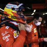 F1 - Carlos Sainz en colère contre lui-même après son erreur à Bakou