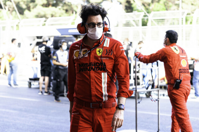 F1 - Un peu déçu, Binotto s'attendait à mieux pour Ferrari à Bakou