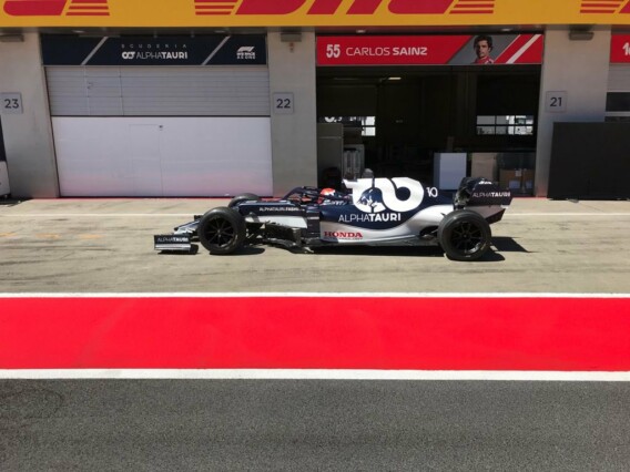 F1 - Pierre Gasly a testé les Pirelli 18 pouces ce mardi