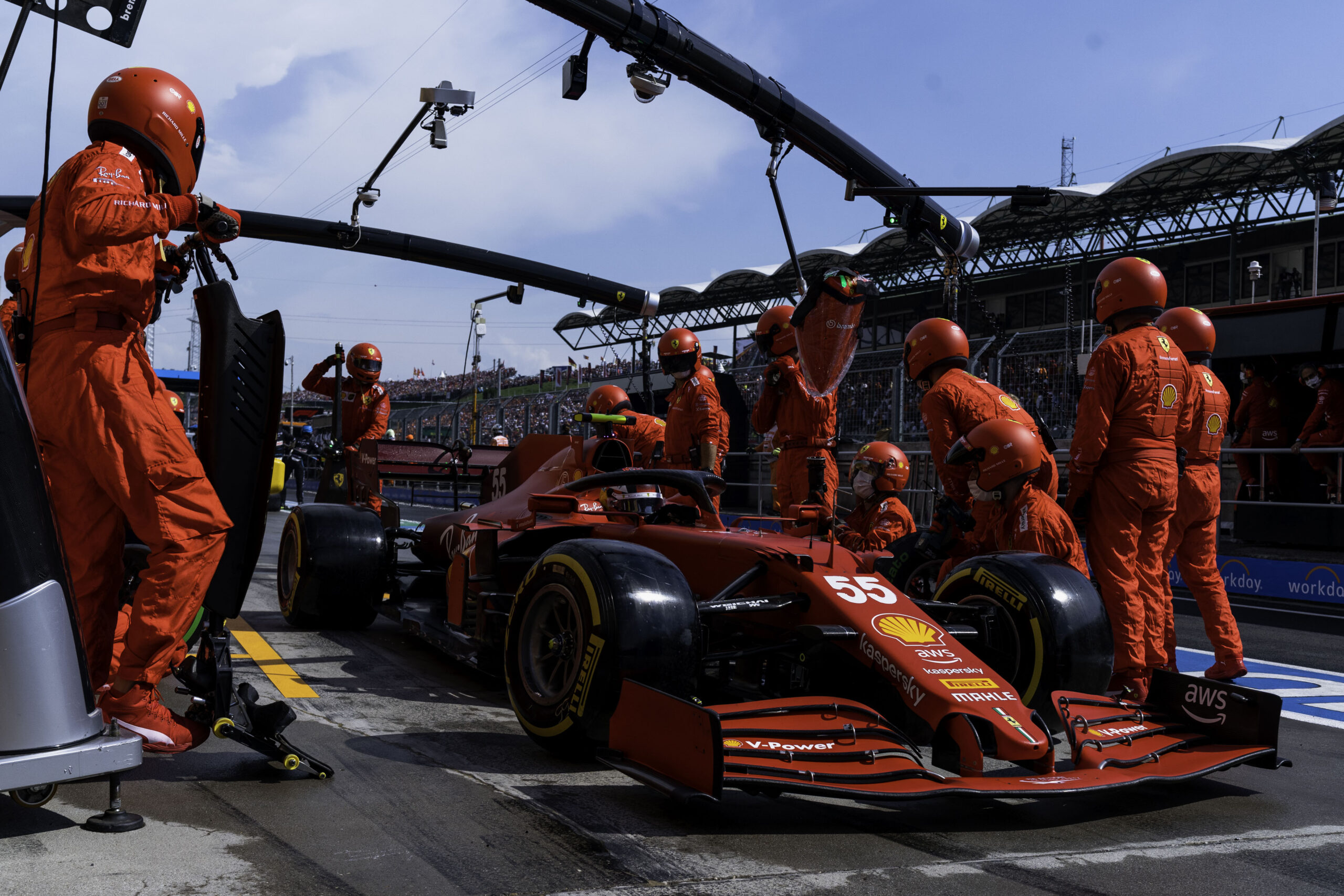 F1 - Ferrari a dû faire un compromis pour lutter contre l'usure des pneus