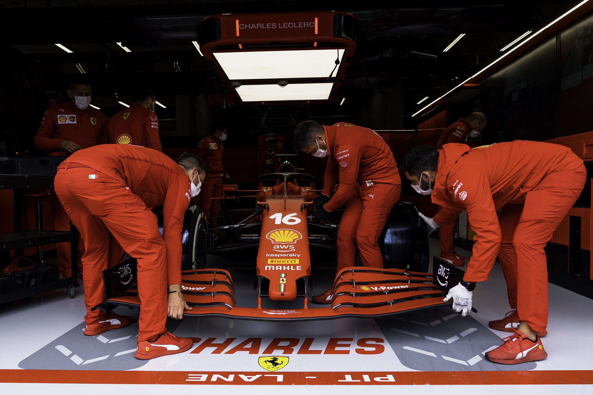 F1 - Leclerc reçoit un châssis neuf pour la suite du week-end à Spa
