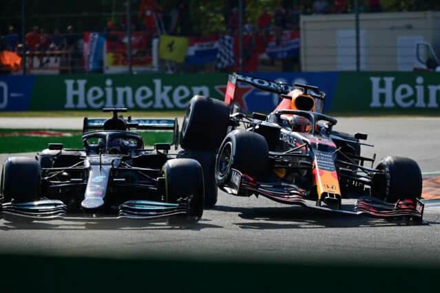 F1 - Crash Monza : une faute tactique pour Wolff, un fait de course pour Horner