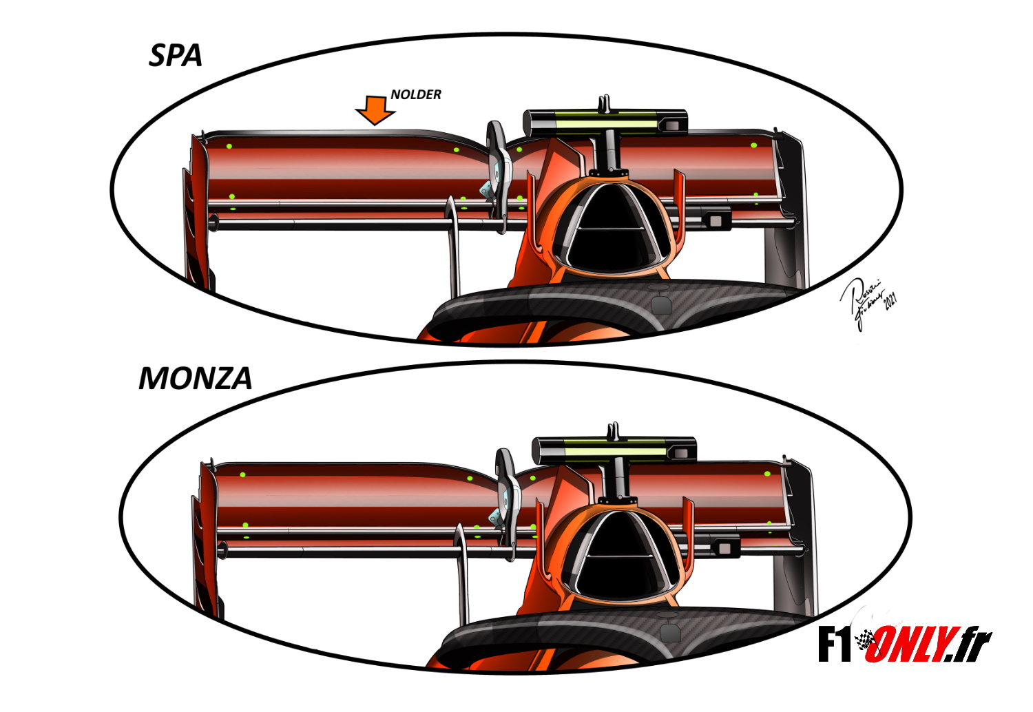 F1 - Tecnica F1: come la McLaren ha ripreso il sopravvento sulla Ferrari a Monza
