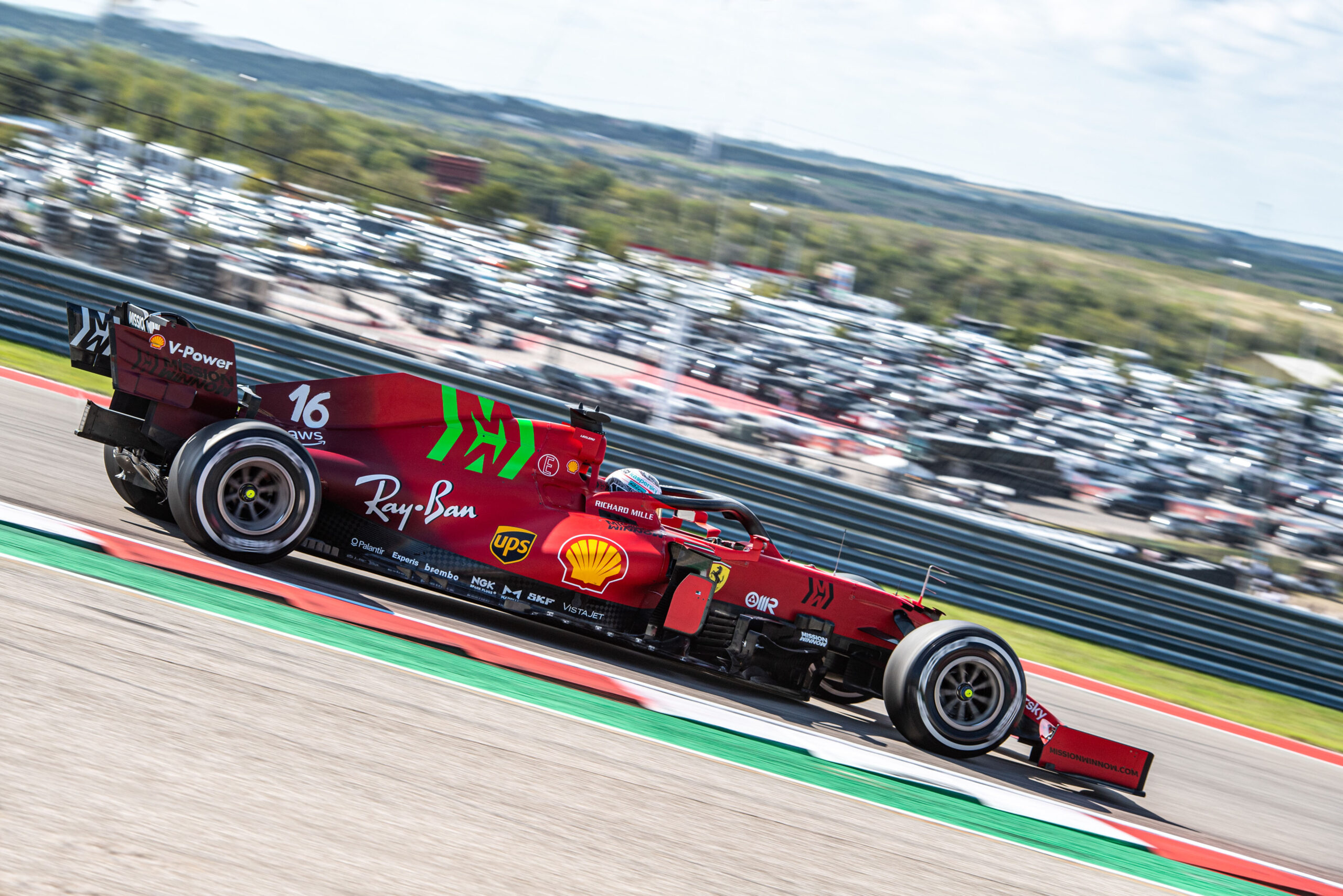 F1 - Leclerc surpris par le rythme de sa Ferrari à Austin