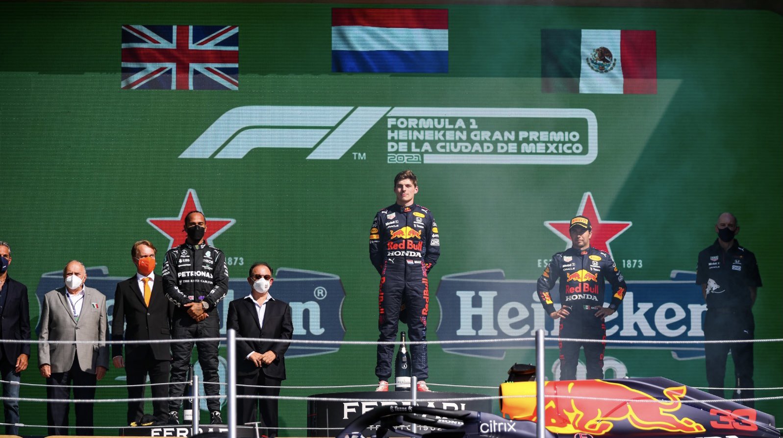 F1 - Les résultats définitifs du Grand Prix du Mexique 2021