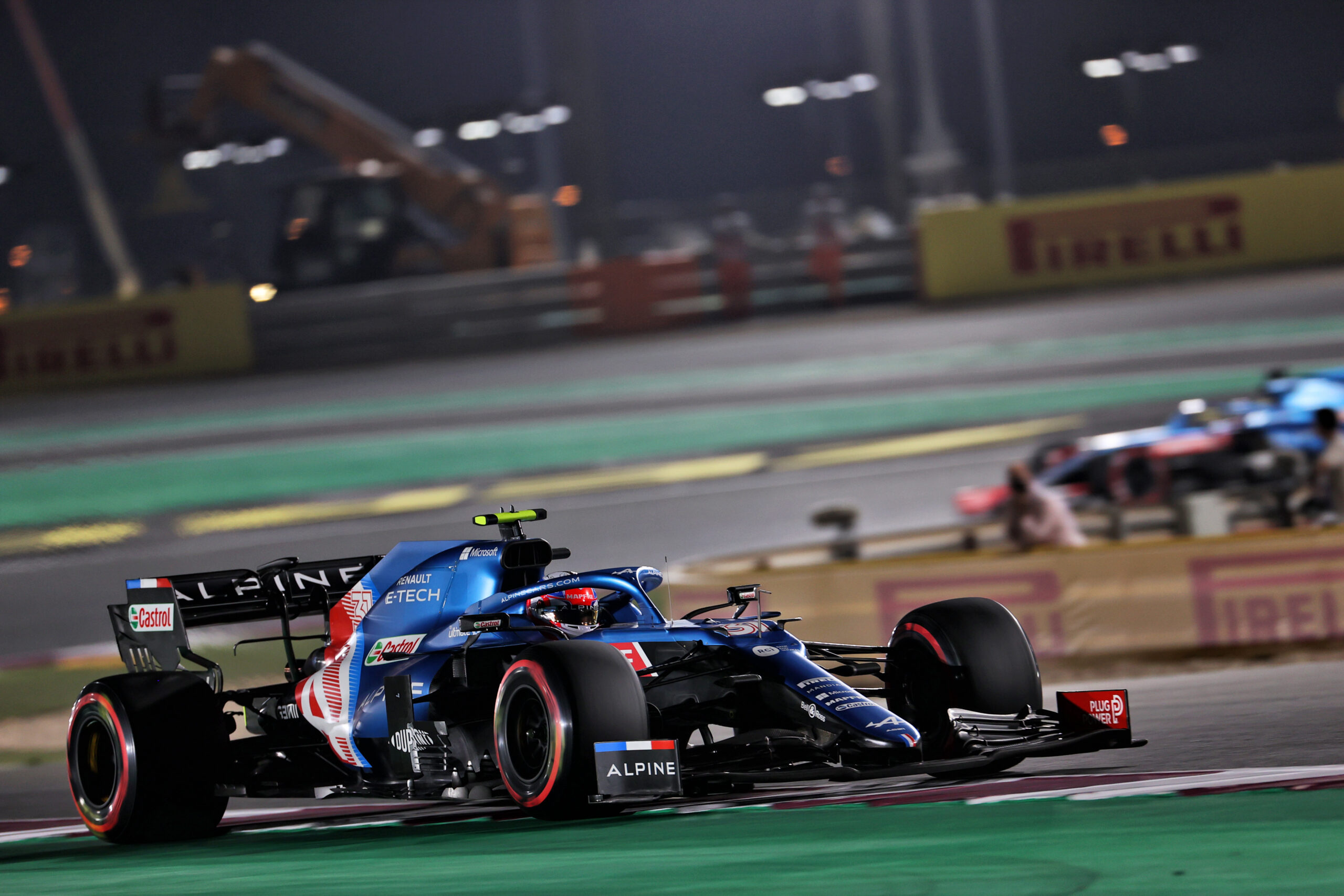 F1 - Les deux Alpine dans le top dix sur la grille au Qatar