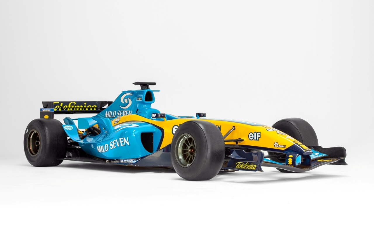 F1 - La Renault F1 R24 de Fernando Alonso en vente