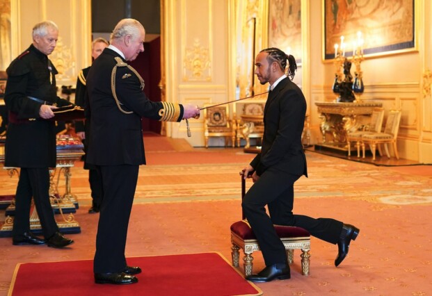 F1 - Lewis Hamilton nommé chevalier par le prince de Galles