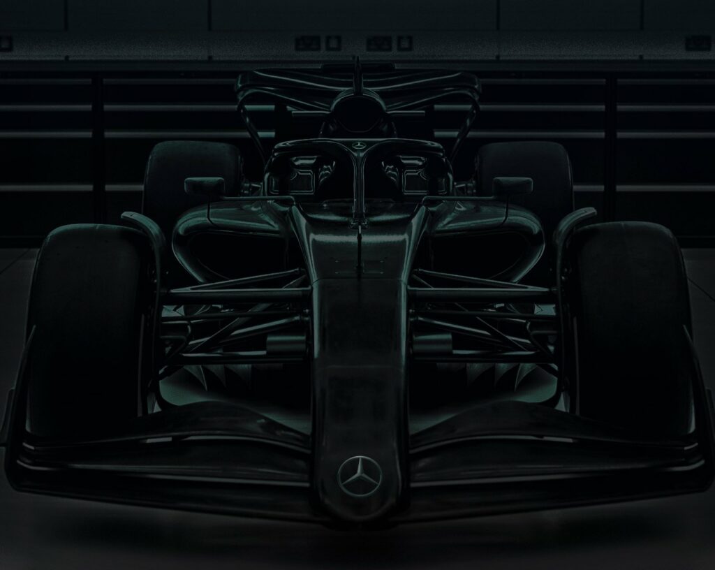 F1 2022 teasing Mercedes