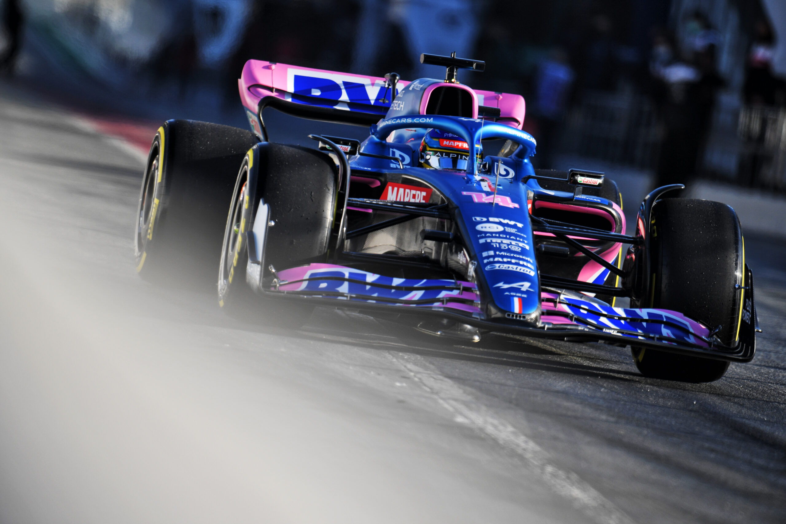 F1 - Alpine se débarrasse de la livrée rose de sa F1