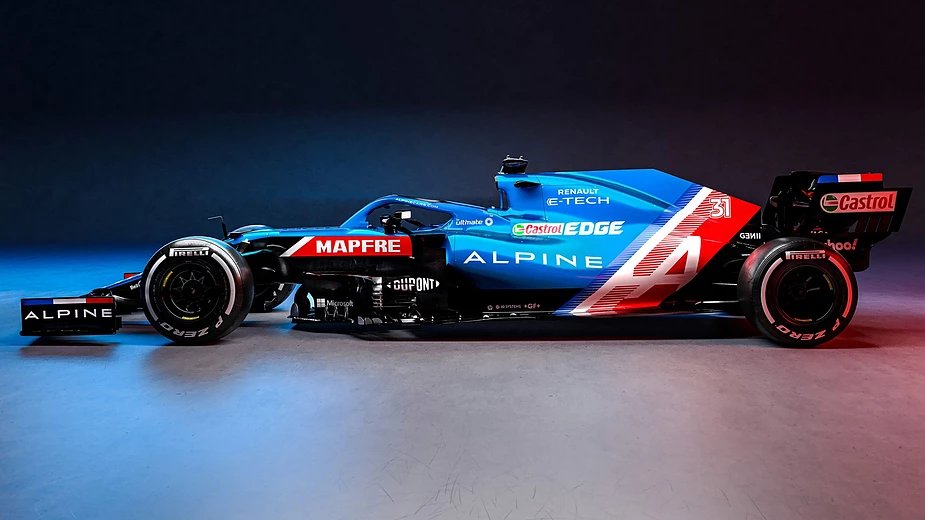 F1 - LIVE : présentation de l'Alpine en direct