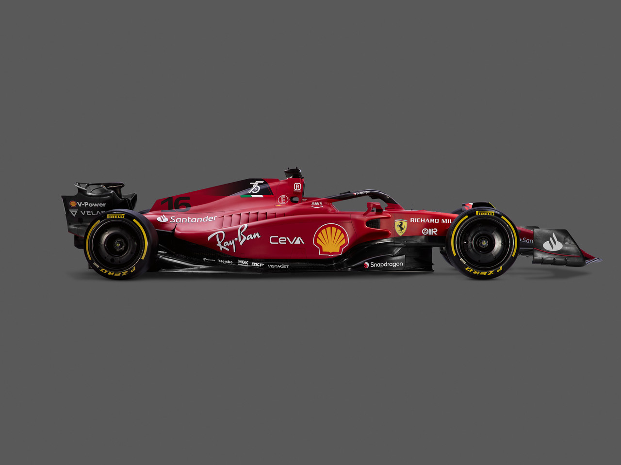 F1 - La Ferrari F1-75 en piste à Fiorano ce vendredi