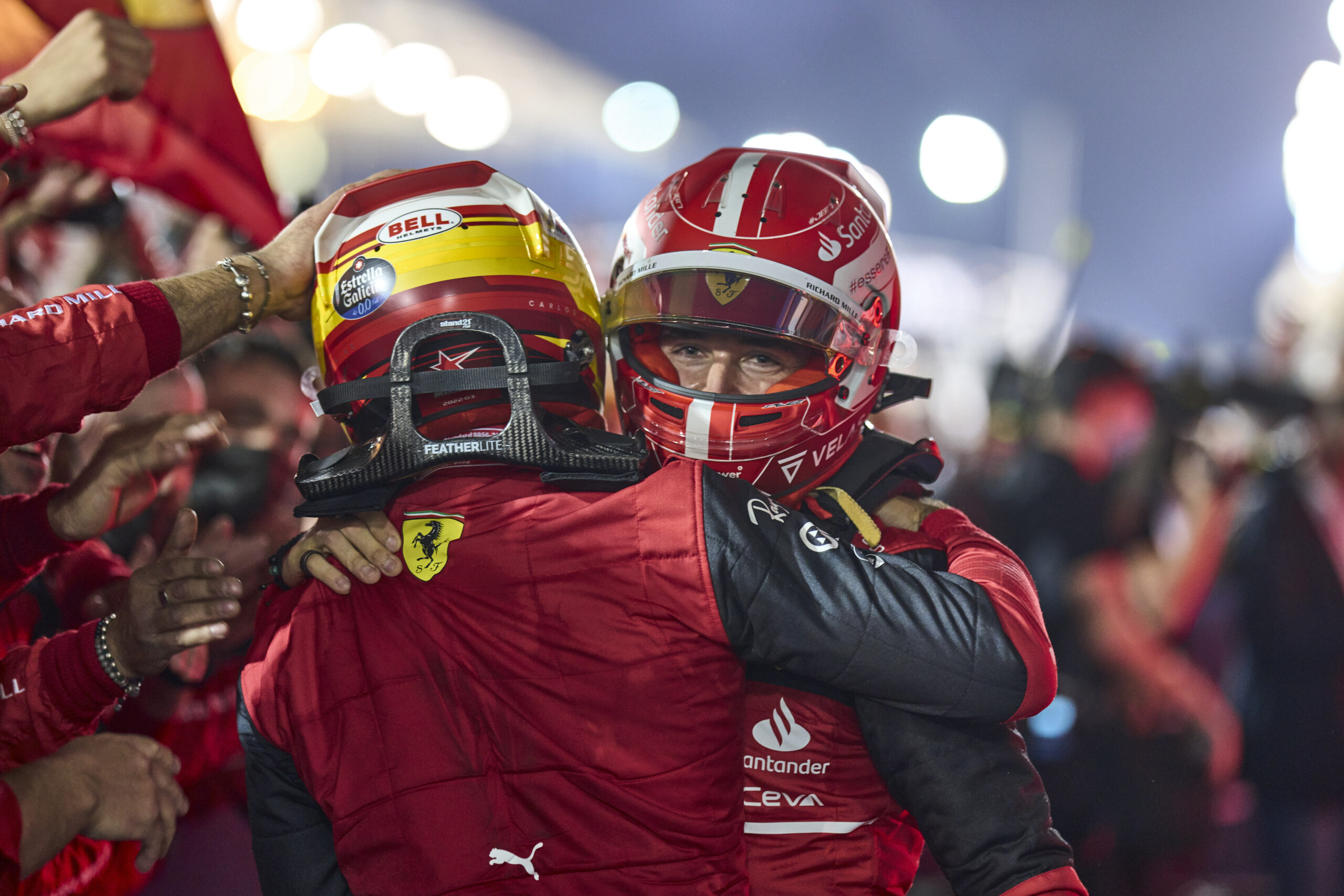 F1 - Vidéo : le doublé de Ferrari à Bahreïn vu de l'intérieur