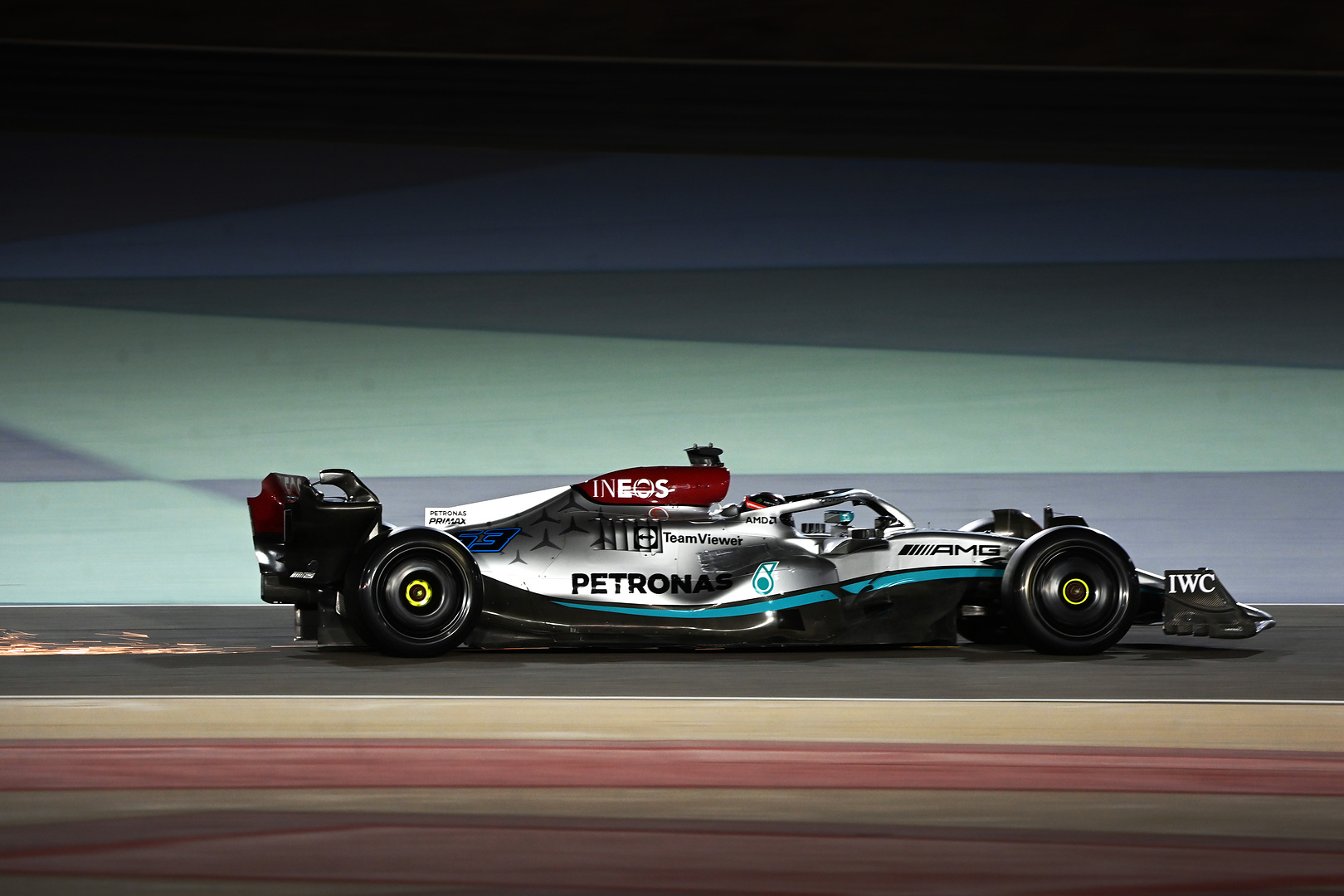F1 - Russell inquiet du marsouinage excessif sur la Mercedes