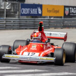 F1 - Charles Leclerc tape le rail avec la Ferrari de Lauda à Monaco