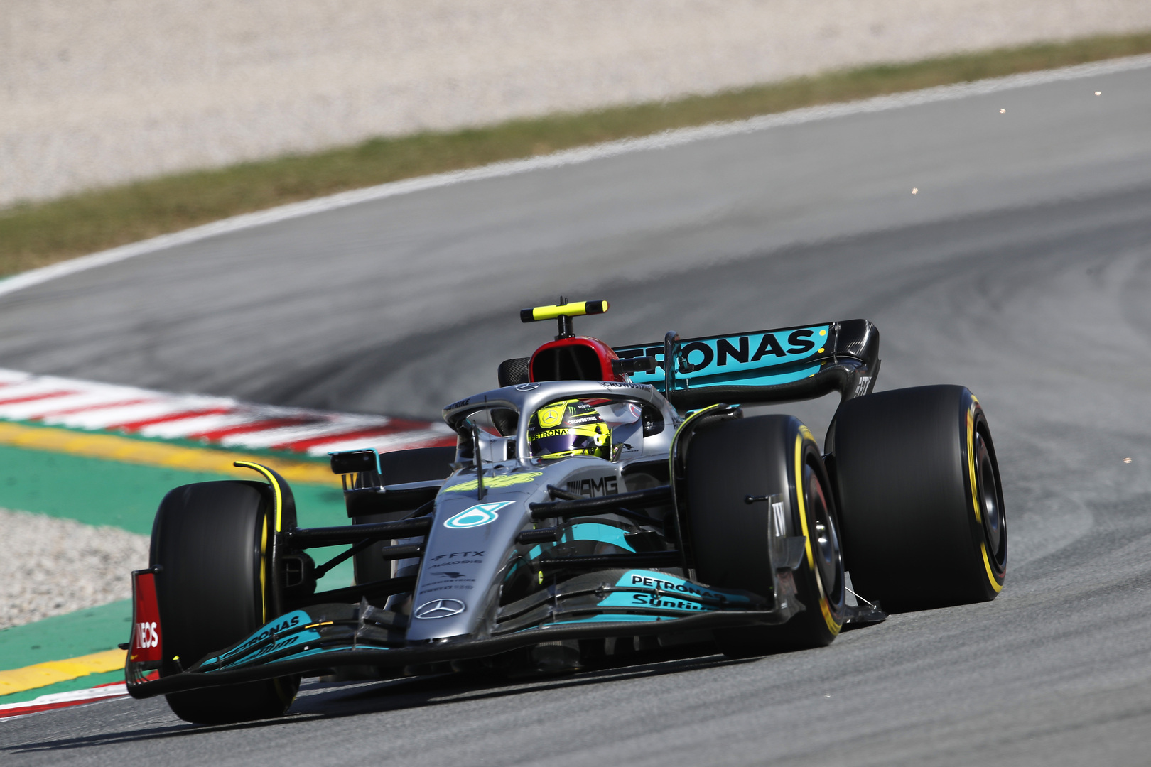 F1 - Hamilton "super content" d'une Mercedes qui ne rebondit presque plus