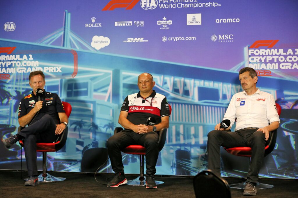 F1 Miami press conference 2022