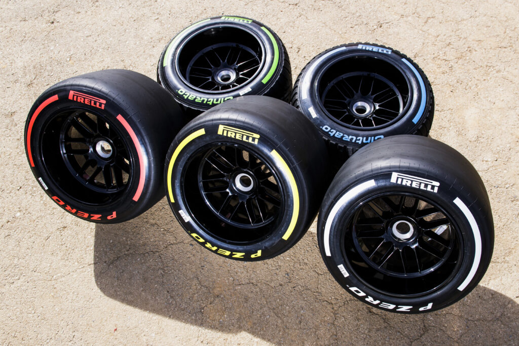 pneus Pirelli en F1