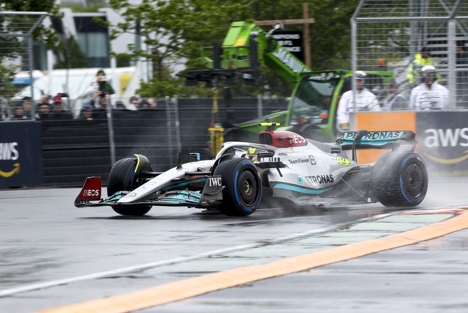 F1 - Lewis Hamilton "tellement heureux" d'être P4 sur la grille au Canada