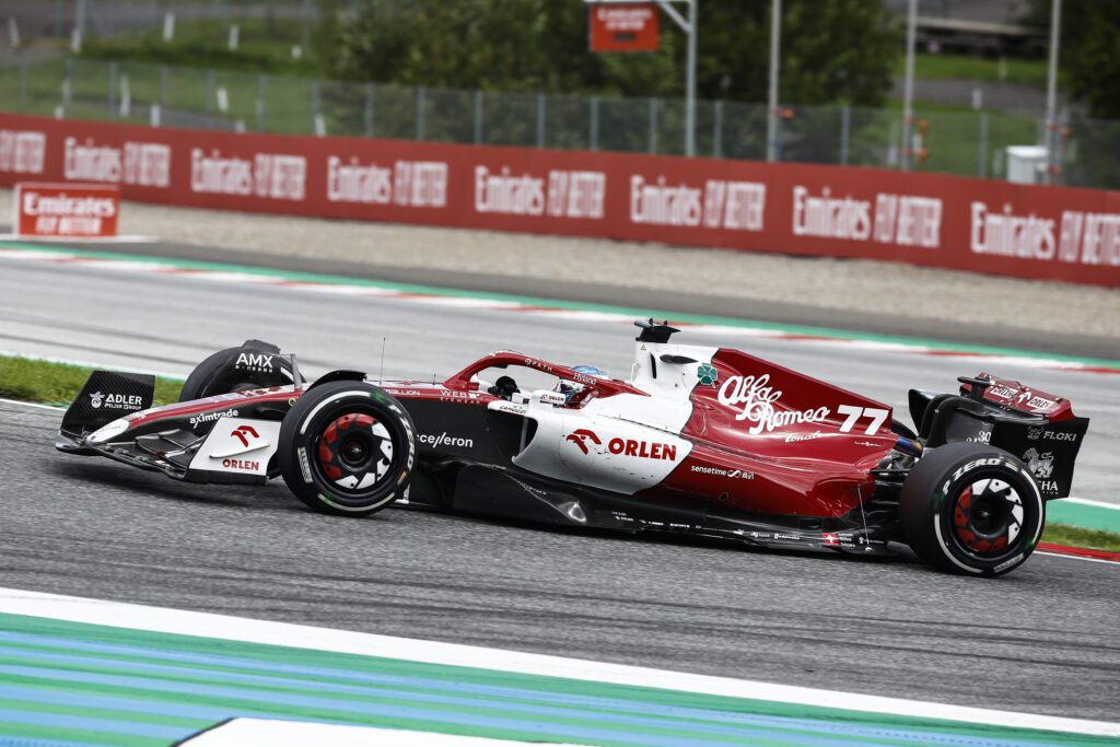 Bottas Autriche Alfa Romeo