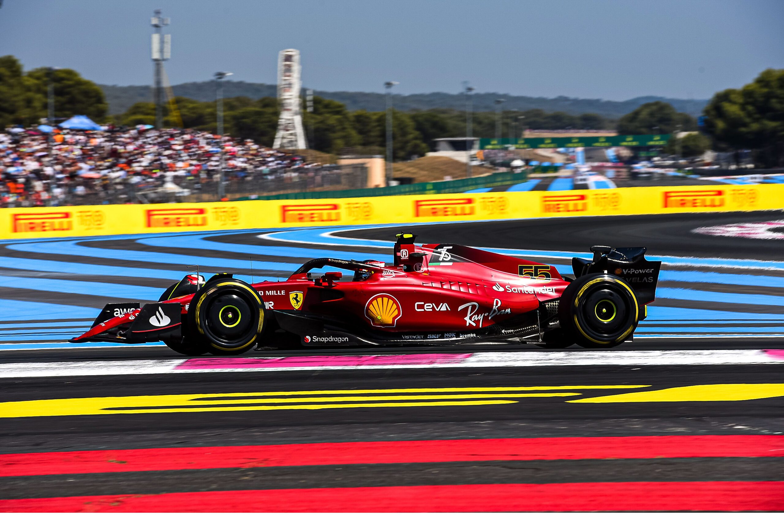 F1 - Carlos Sainz défend le choix stratégique de Ferrari au Grand Prix de France
