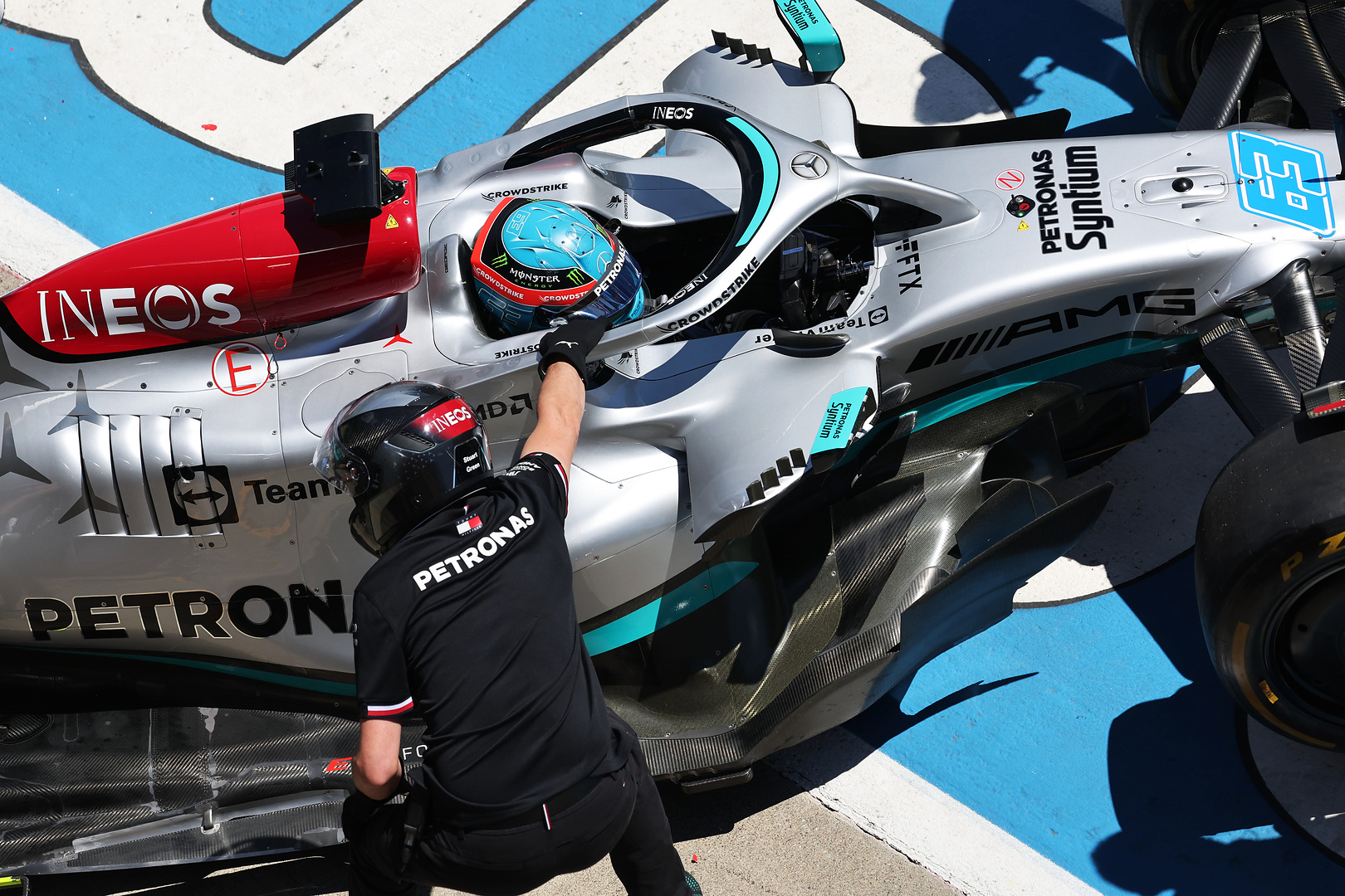 F1 - Mercedes a pu réparer ses deux F1 avant la course Sprint