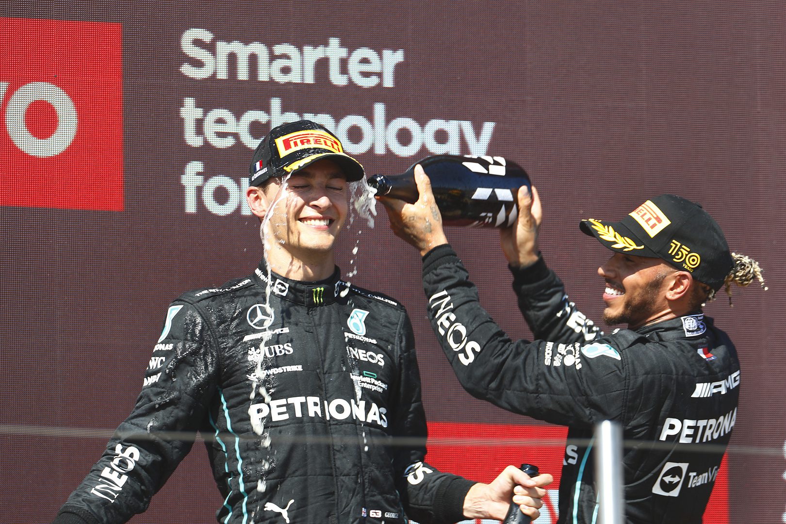 F1 - Sans boisson, Hamilton a souffert en course ce dimanche au Castellet