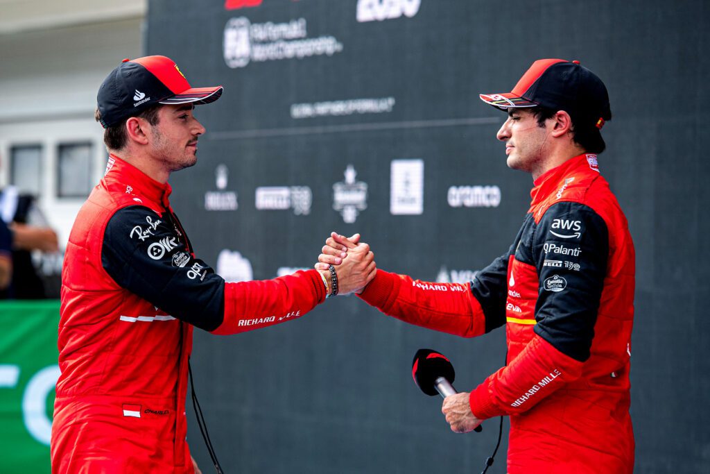 carlos-sainz-charles-leclerc-ferrari