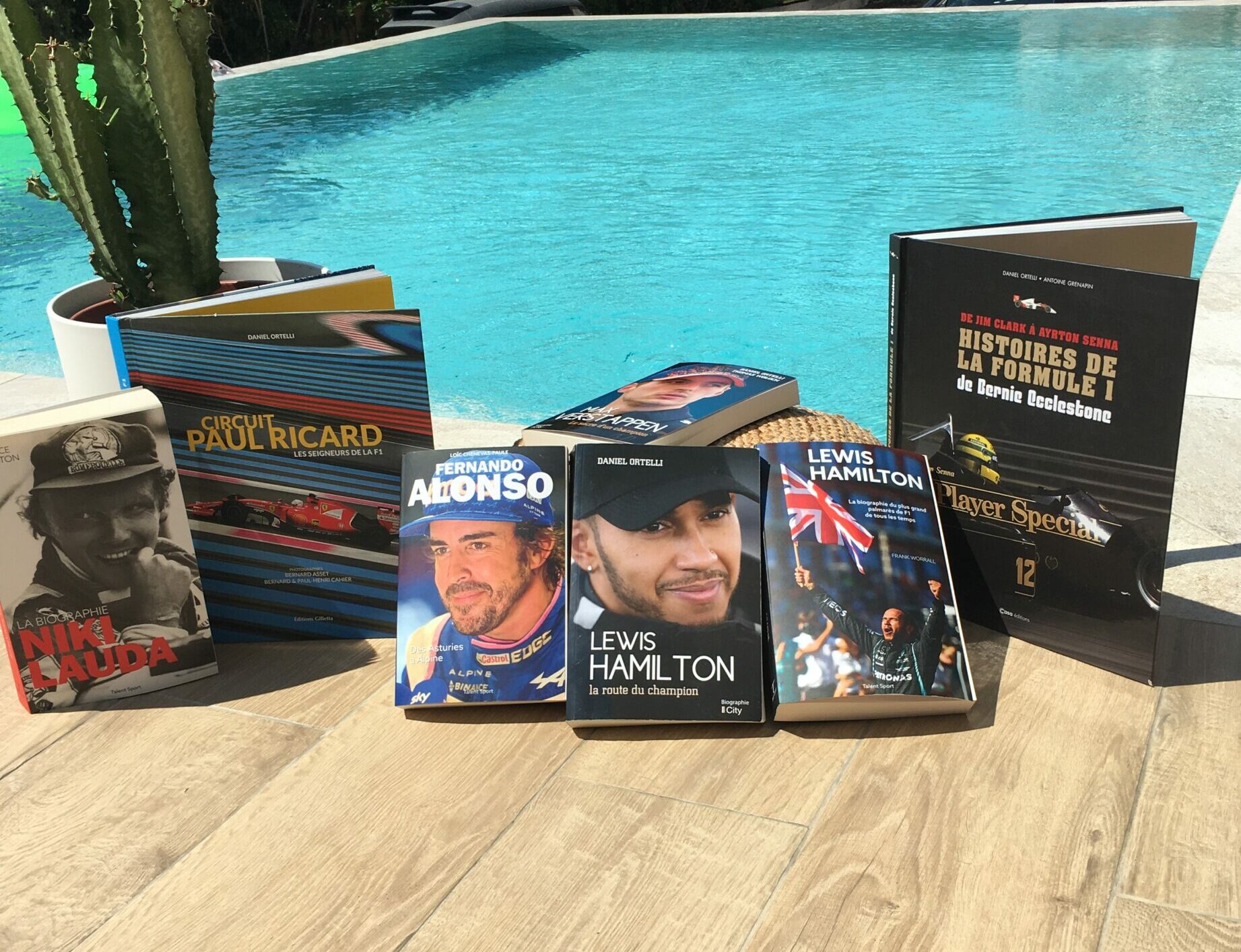 F1 - Les livres de F1 à lire au bord de la piscine cet été