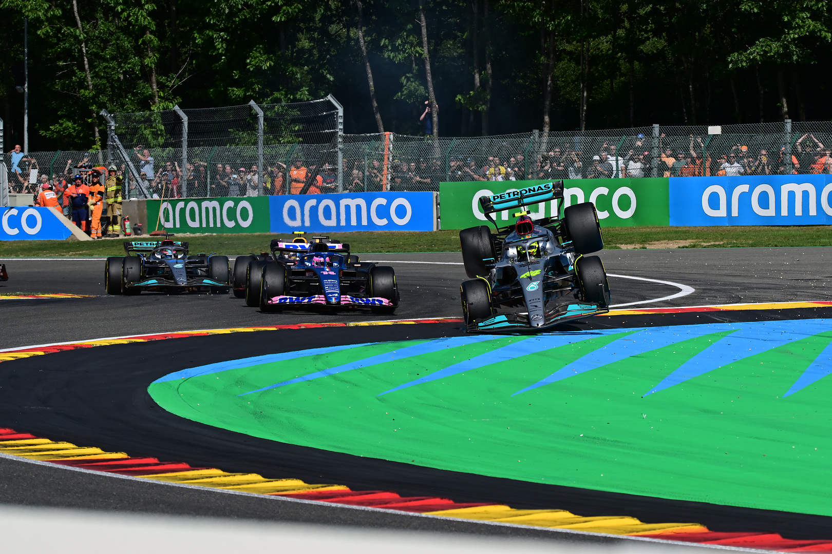 F1 - Lewis Hamilton reconnaît sa responsabilité dans l'accident avec Alonso à Spa