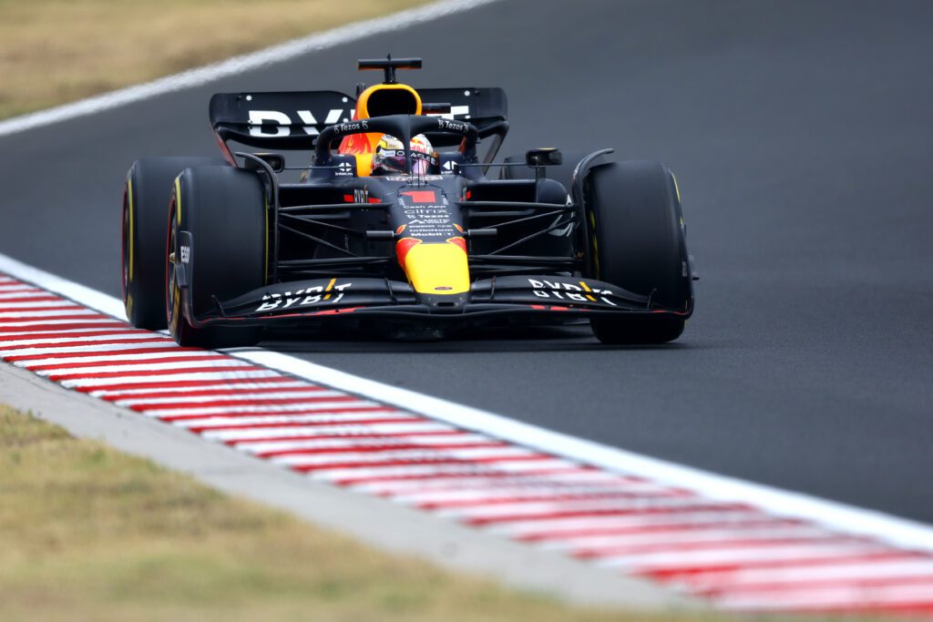 Verstappen Red Bull Hongrie