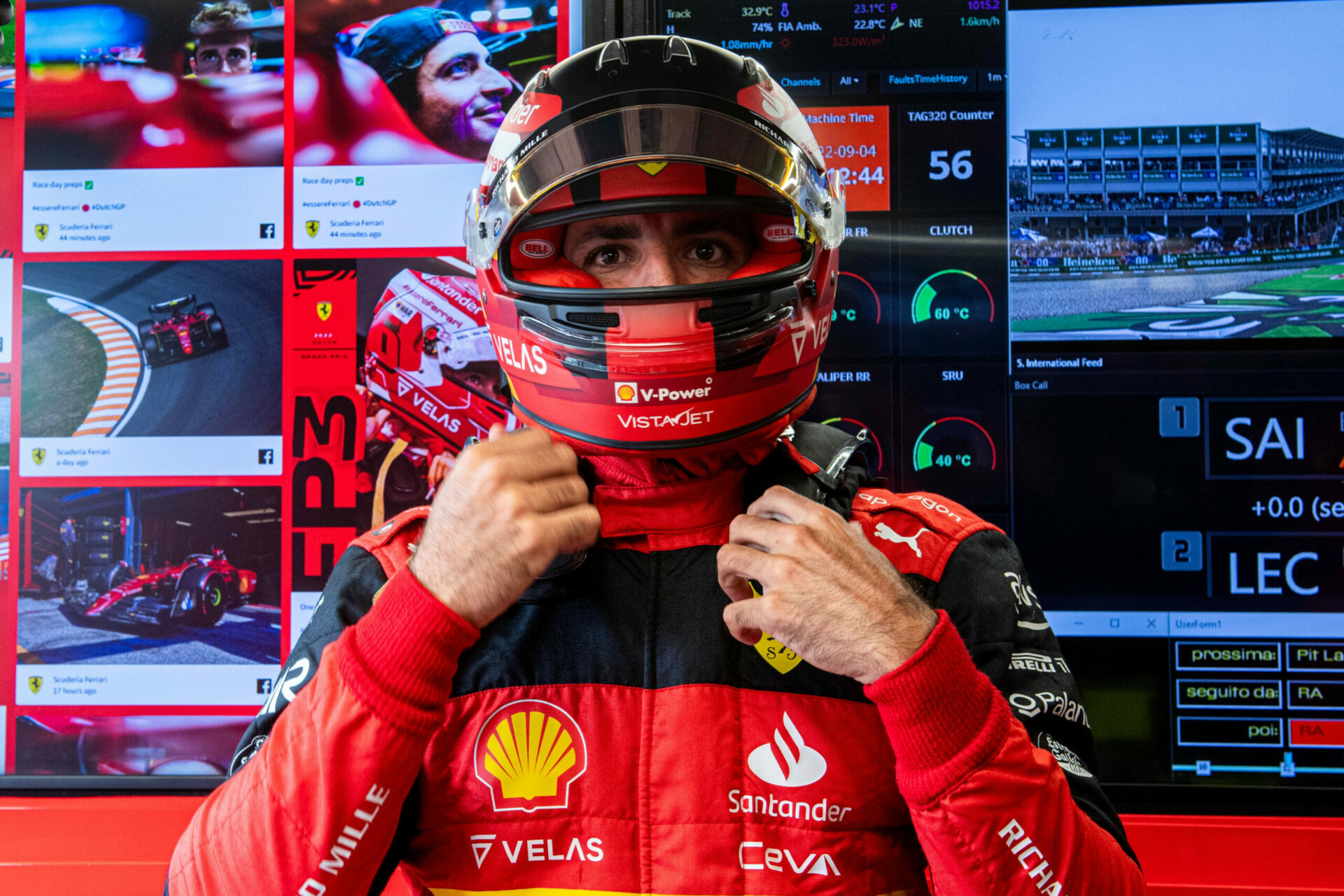 F1 - Carlos Sainz ne comprend pas sa pénalité et va discuter avec la FIA
