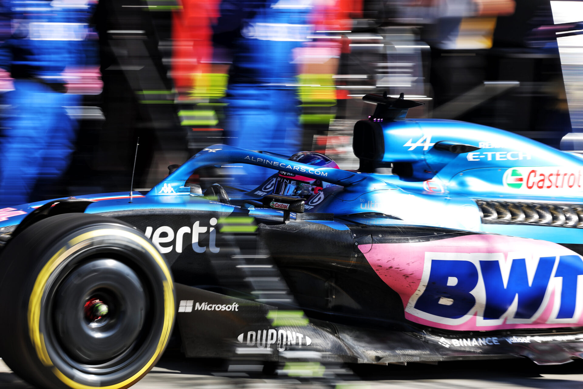 F1 - Problème de pression d'eau sur l'Alpine de Fernando Alonso à Monza ce dimanche
