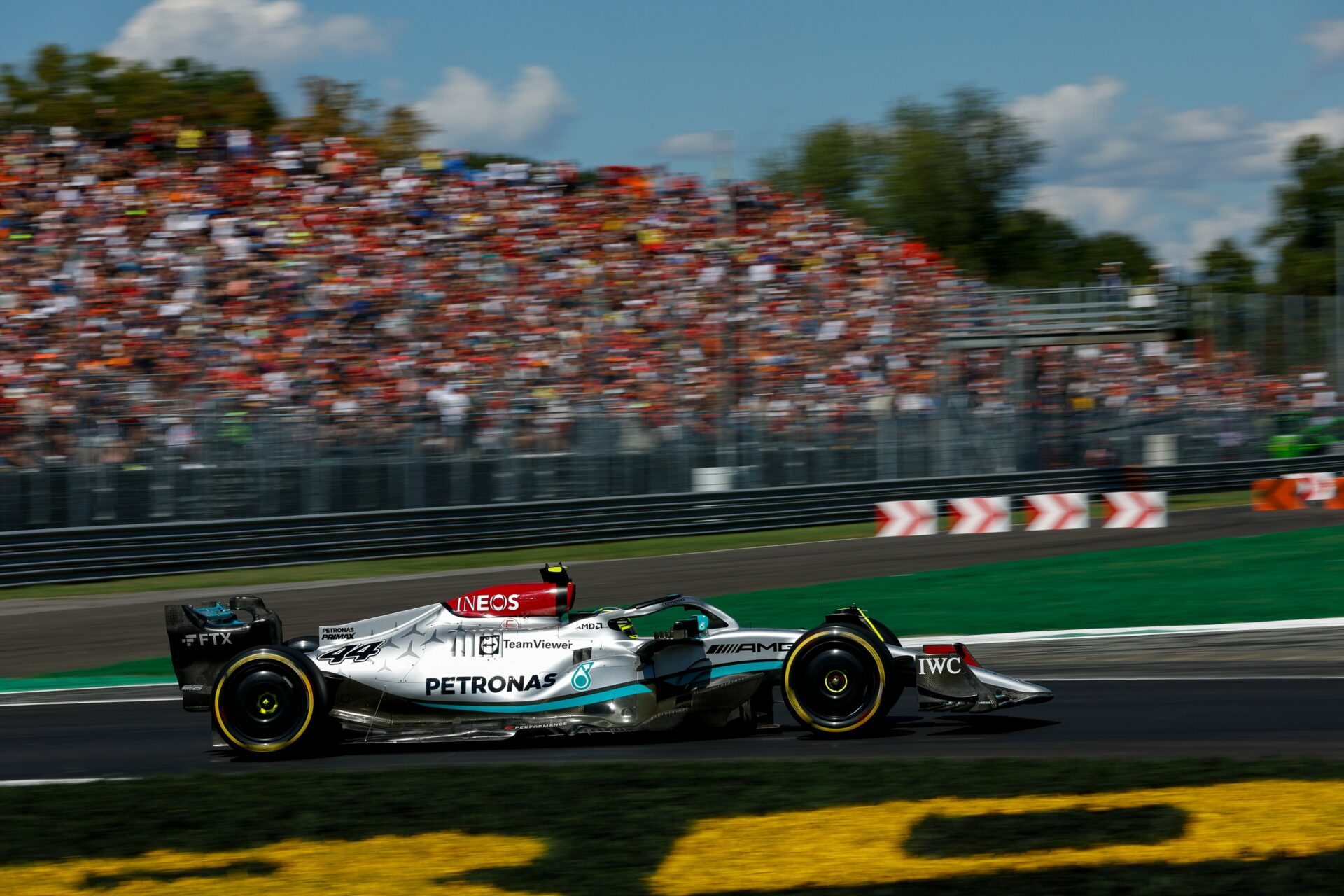 F1 - Lewis Hamilton s'est amusé en course ce dimanche à Monza
