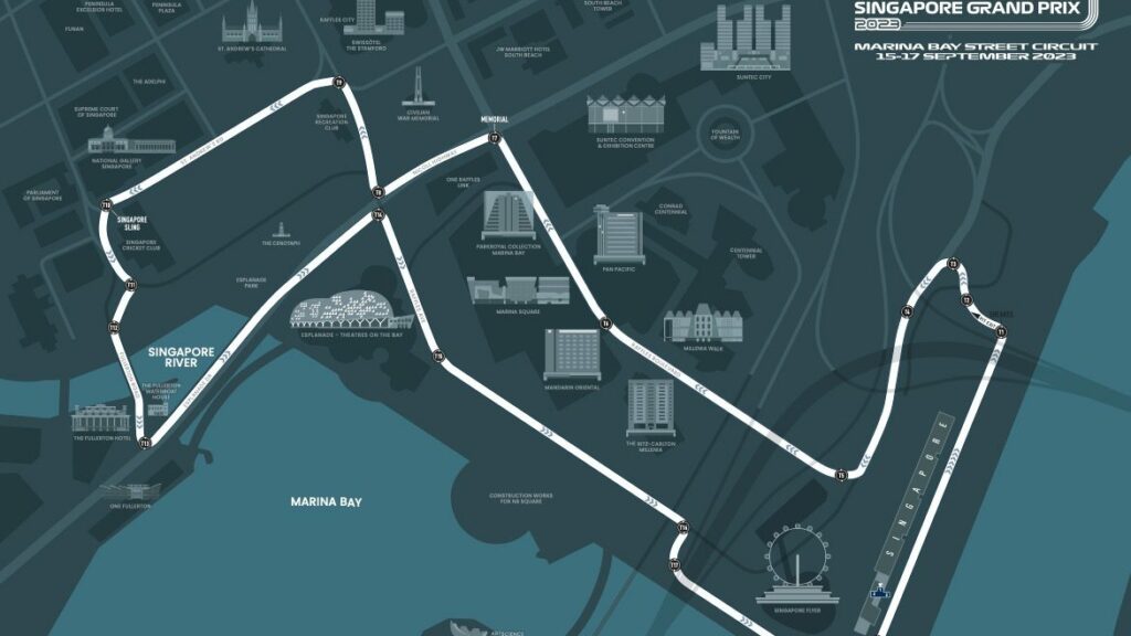 Singapour prévoit un nouveau tracé en 2023