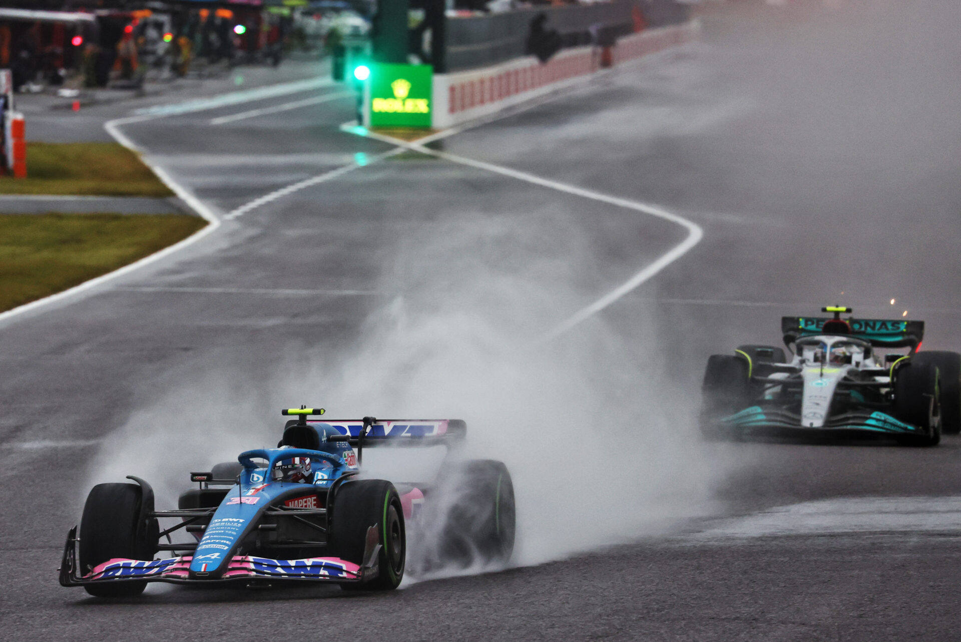 F1 - Esteban Ocon avait l'impression d'être au karting avec Hamilton à ses trousses