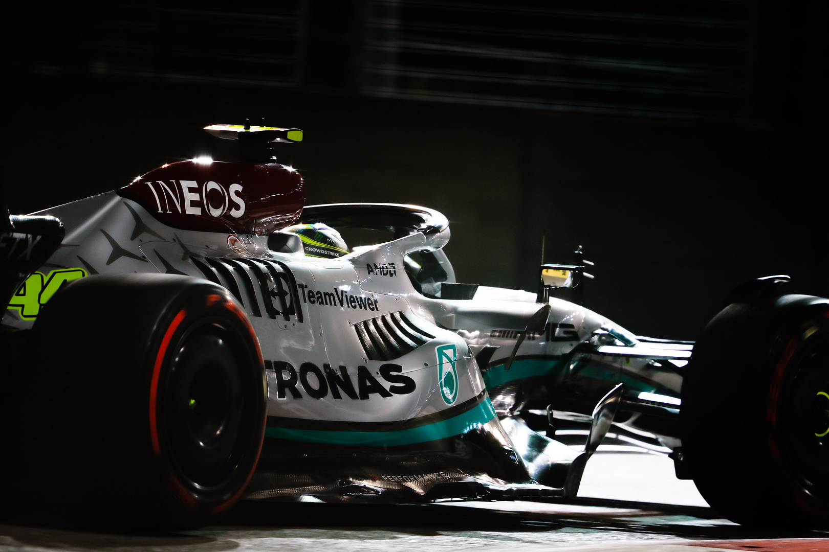 F1 - 25 000 euros d'amende pour l'équipe Mercedes à Singapour