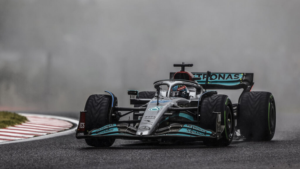 George Russell ne sait pas à quoi s’attendre sur le sec à Suzuka