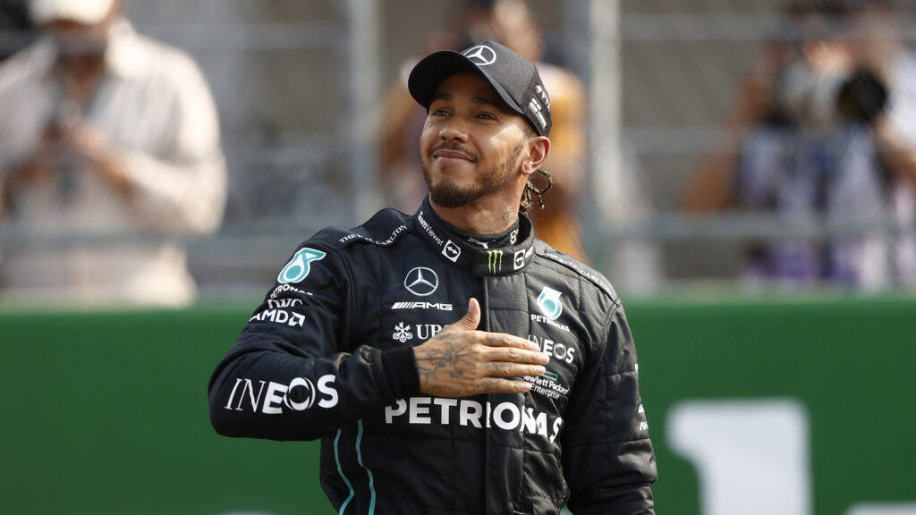 Hamilton après sa P3 en qualifications à Mexico : « Je suis fier de l’équipe »