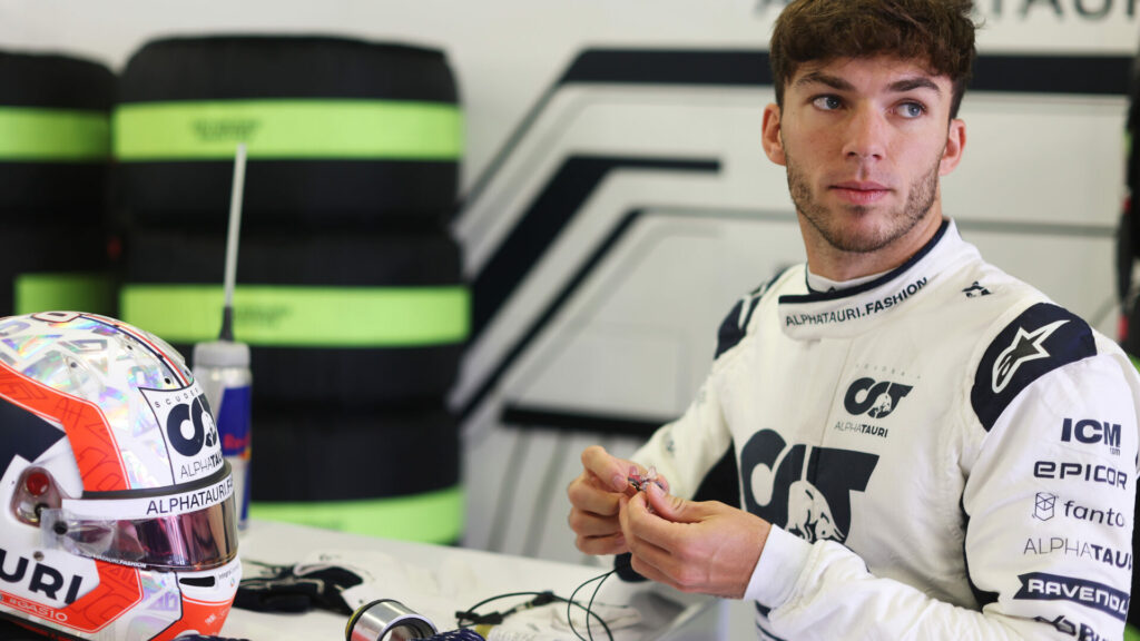 Pierre Gasly proche d’une suspension de course