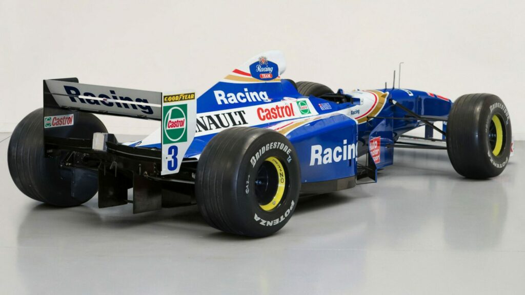 La Williams FW19 de Jacques Villeneuve en vente