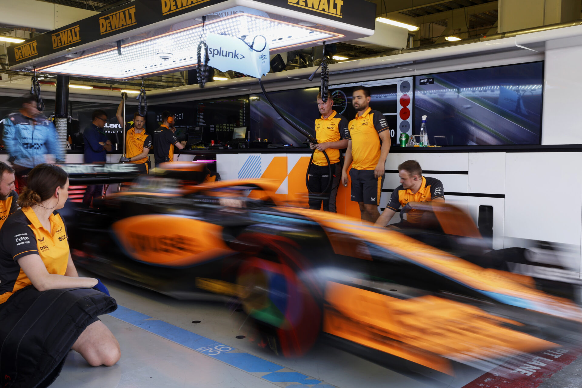F1 - McLaren la plus rapide de la saison...dans les stands