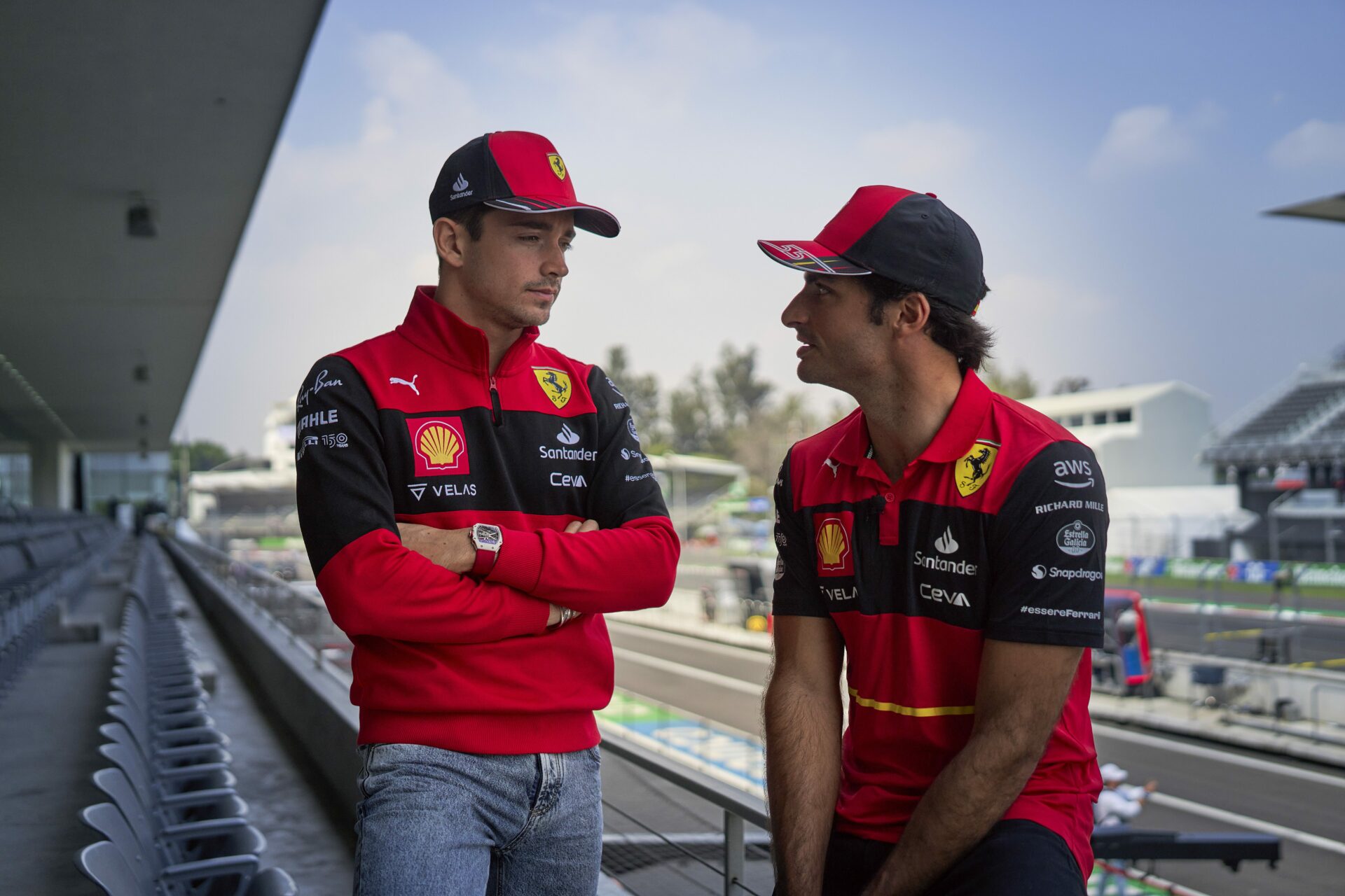 Los pilotos de Ferrari dicen que el GP de México fue único