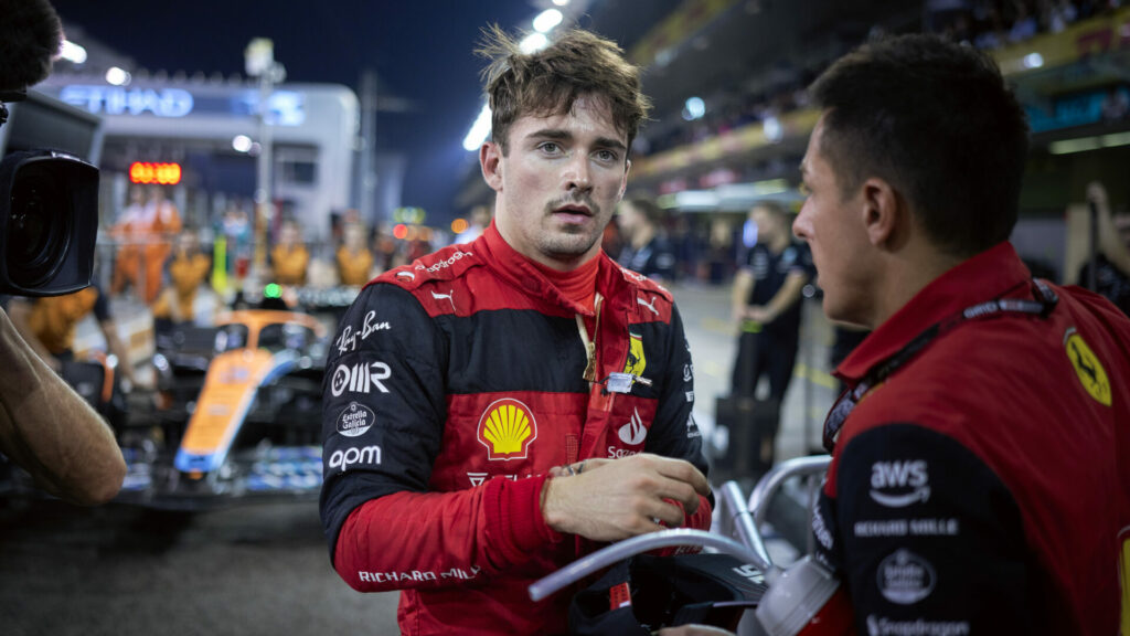 Charles Leclerc vice champion du monde F1 2022