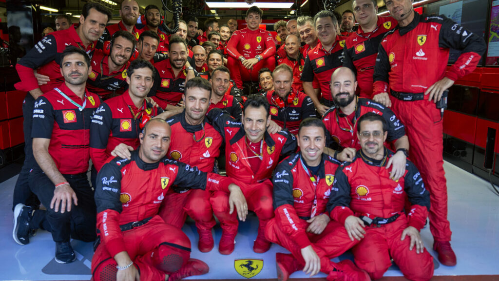 Ferrari deuxième au championnat constructeurs F1 2022