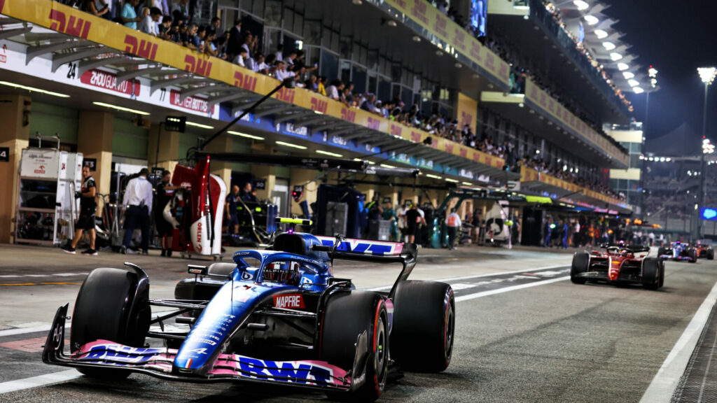 Alpine en bonne position pour marquer des points ce dimanche à Abou Dhabi