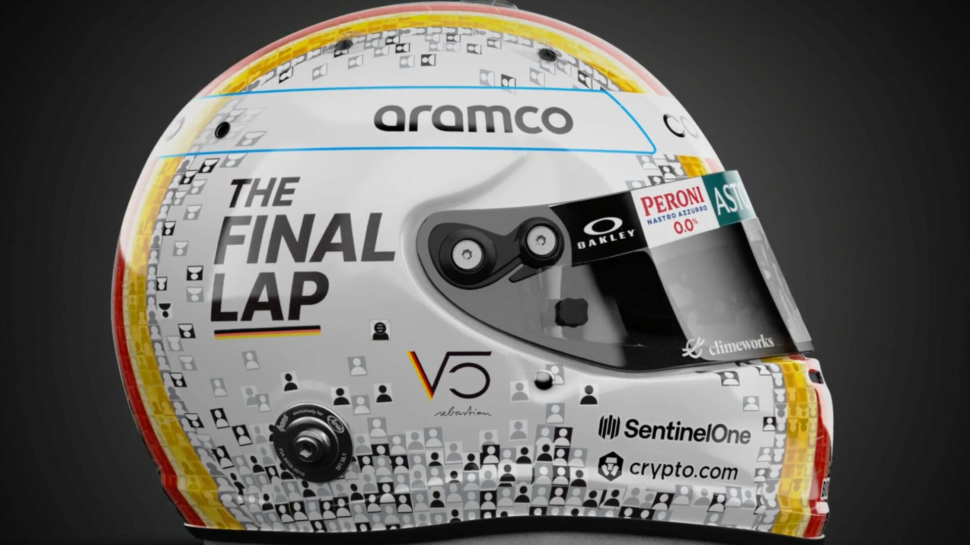 F1 - Un casque spécial pour la dernière course de Sebastian Vettel