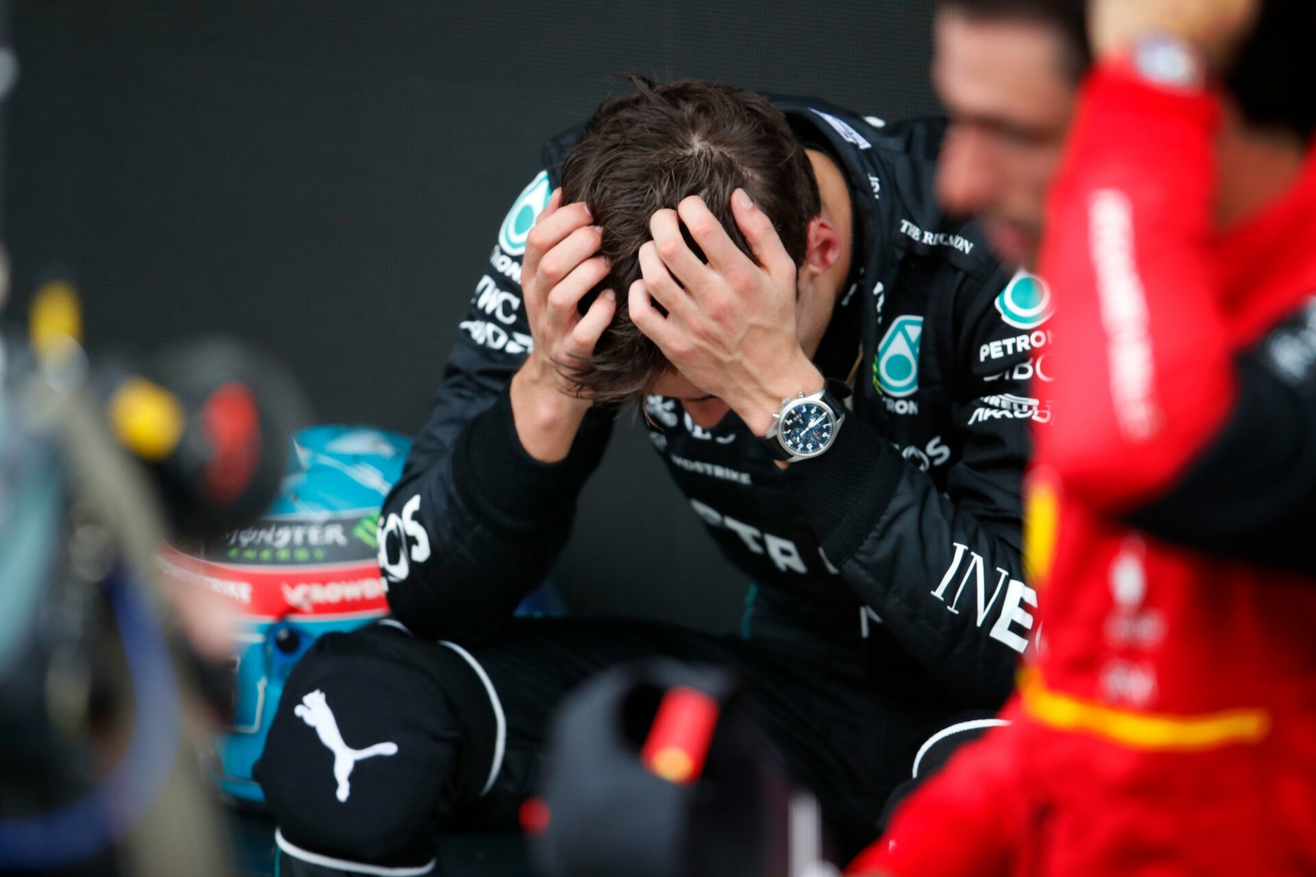 F1 - George Russell ému aux larmes après sa première victoire en Grand Prix